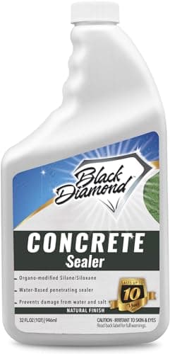 Concrete Sealer Clear Penetrating Waterproofing Spray. The Best Most Durable Sealant for Driveways, Cement Patio Pavers, Brick, Stone Or Any Outdoor Hard Surface. Easy, Long-Lasting Natural Look.