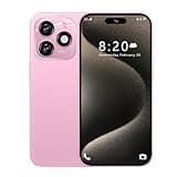 Ecshock 15 ProMAX 5G Phone 12+512GB Unlocked Cell Phone,Smartphone 6.85" HD Screen Unlocked Phones,Battery 7000mAh Android 13,/Face ID/Fingerprint Unlock/Dual SIM/GPS(Pink)