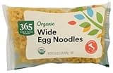 365 by Whole Foods Market, Organic Wide Egg Noodles, 16 Ounce