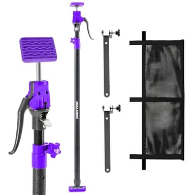 Adjustable Cargo Bar, Truck Bed Divider from 40 to 78.7 IN with 200LB Bearing Capacity, Cargo Bar for Pickup, Truck Bed Organizer Cargo Bars for SUV, Trailer, Van, Come With 2 Divider Bar, 1 Cargo Net