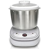 Dough Maker with 6.6Qt Large Capacity,Dough Mixer with Ferment Function,Household Bread Mixer for Pizza, Roti, Dumplings, and Sourdough Kneading Machine with Stainless Steel Bowl, Face-up Touch Panel