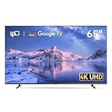 FPD 65 Inch Smart TV, 4K LED Google TV with Google Play Built-in Google Cast, HDR 10, Dolby Atmos & Vision MEMC, Voice Assistant Remote, UHD Flat Screen Television (CG65-C3,2024)