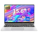 15.6 inch Laptops, 8gb RAM Laptop Computer with 256GB SSD, Gaming Laptop N4000, notebook Computers Laptop Full HD 1920X1080 Display WiFi5 Mini-HDMI 180 Angle Opening lap top For Student Business Work