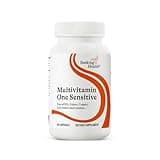 Seeking Health Multivitamin Sensitive, Daily Vitamin Without Folate, B12, Copper, Iron, Iodine, Vitamins D and K, and Calcium, Antioxidant Support, Vegetarian and Vegan (120 Capsules)*