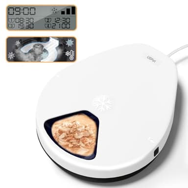 Automatic Cat Feeder Wet Food, 2025 Upgraded Refrigerated Auto Cat Feeder with Semiconductor Cooling, 4 Days Freshness 5 Meals, Pet Food Dispenser for Cats and Small Dogs, Easy to Clean