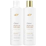 Dove Shampoo and Conditioner Set - DermaCare Scalp Dryness & Itch Relief, Pyrithione Zinc Shampoo and Conditioner, Anti-Dandruff, Anti-Frizz, Smoothing Hair Care, 12 Oz (2 Piece Set)