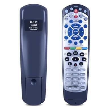 Replacement New IR Remote Control for Dish Network 20.1 IR Satellite Receiver TV DVD VCR