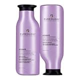 Pureology Hydrate Moisturizing Shampoo and Conditioner Set | Softens and Deeply Hydrates Dry Hair | For Medium to Thick Color Treated Hair | Sulfate-Free | Vegan