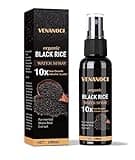 Venanoci Hair Growth Serum, Rice Water Spray for Women & Men Treatment For Hair Loss, Damaged Dry Hair, Hair Regrowth for Thicker Longer Fuller Hair with Castor oil Ginger
