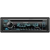 KENWOOD KDC-BT35 CD Car Stereo with Bluetooth, Front USB, AUX, Amazon Alexa, SiriusXM Radio Ready and Variable Display Color Illumination