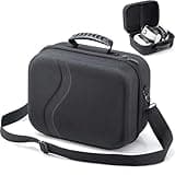 Upgraded Carrying Case for Meta Quest 3, Hard Travel Case Compatible with BOBOVR S3 Pro/KIWI Design Battery Head Strap, Oculus Quest 3 Controller and Accessory, Large Hard Shell Travel Bag(XL, Black)