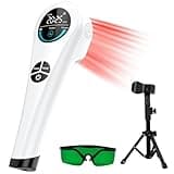 I-THERA-U Cold Laser Therapy Device for Humans & Dogs, 14pcs 660nm & 4pcs 808nm Red Infrared Light Therapy Machine for Pain Relief, Targets Joint and Muscles, Cold Laser Therapy Wand with Stand