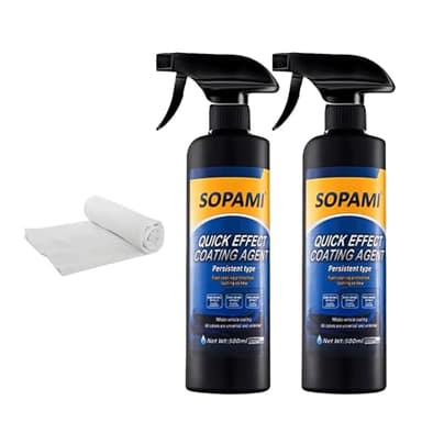 Sopami Ceramic Paint Sealant, Ceramic Coating Maximum Gloss & Shine ceramic wax, car coating spray Extremely Hydrophobic Ceramic Spray Coating for Cars, RVs, Motorcycles, Boats, and ATVs