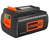 40 Volt MAX 3.0Ah Replacement for Black and Decker 40V Lithium Battery LBX2040 LST136 LBXR2036 LBXR36 LHT2436 LCS1240 LBX1540 LBX36 LSWV36 LST540 LST136W Black+Decker Lithium Ion