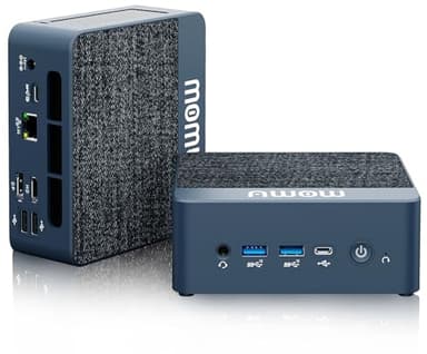 AWOW Mini PC Intel Core i5 12600H(12C/16T, up to 4.5GHz), HI12 Mini Computers 16GB DDR4 512GB PCIe3.0 SSD, Mini Desktop Computers Triple Display 4K, RJ45 2.5G LAN, Type C, WiFi 6, BT5.2