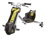 Razor Power Rider 360 9 MPH Drifting Trike Ride-On Electric Powered Tricycle, Black, Yellow