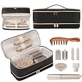 BAGCRAZY Travel Carrying Case for Dyson Shark Flexstyle Revlon Hair Dryer Airwrap, Double-Layer Dyson Airwrap Travel Case Shark Hair Tools Storage Bag for Airwrap Styler and Attachments, Black