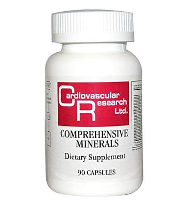 Cardiovascular Research Comprehensive Minerals, White, 90 Count