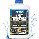 ADIOS! RV Grey Water Tank Treatment and Cleaner, Enzyme Deodorizer for Sink Drains for Camper Gray Tanks