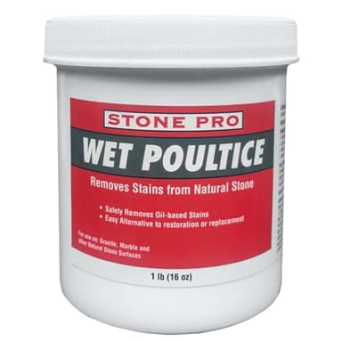 StonePro Wet Poultice - Removes Stains From Natural Stone - 1 Pound
