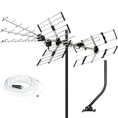 Five Star 200 Miles Long Range Yagi Outdoor TV Antenna