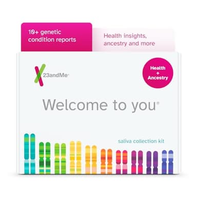 23andMe Health + Ancestry Service: DNA Test Kit, FDA-Authorized Reports, Genetic Test, Health Predispositions, Carrier Status, Family Tree (Before You Buy See Important Test Info Below)