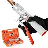Purseter HVAC Hydraulic SWAGING tool kit for copper tubing Expanding with 3/8,1/2,5/8,3/4,7/8,1,1-1/8 Inch