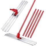 46"x8"Bull Float Concrete Tools, Magnesium Bull Float Concrete Cement Trowel Finishing Smoothing Tool Kit With Bracket Combinable Handles