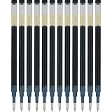 PILOT Pen G2 Gel Ink Refills For Rolling Ball Pens, Ultra Fine Point, 0.38mm, Black Ink, 12-Pack