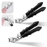 Clipmaster Pro Nail Clippers, Nail Clippers for Seniors, Clipmaster Pro Toenail Clippers, Toe NailClipper, Proclip Wide Jaw Opening NailClippers for Thick Nails, 2 PCS