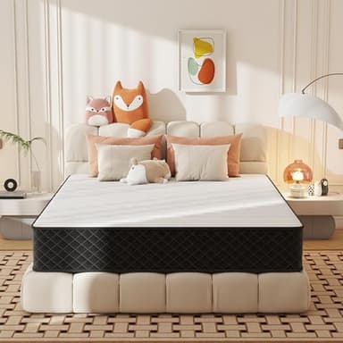 Matoresu 12 Inch Full Size Firm Hybrid Mattress in a Box, Memory Foam & Pocket Spring Mattress for Pressure Relief, Strong Support & Motion Isolation, Full Bed Mattress