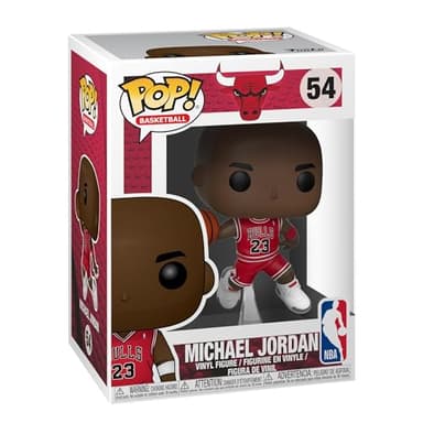 Funko Pop! NBA: Bulls - Michael Jordan - Collectable Vinyl Figure - Gift Idea - Official Merchandise - Toys for Kids & Adults - Sports Fans - Model Figure for Collectors and Display