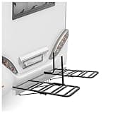 TEBEDI RV Camper Trailer Bicycle Carrier Rack RV Bumper Rack Mount for 1-4 Bicycles 140LBS