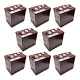 8 X TROJAN BATTERY T-105 PLUS 6V DEEP CYCLE FLOODED 225 Ah