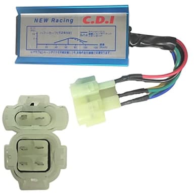 High Performance CDI Box 2+4 Plug, compatible with the Wolf Rugby II 150, Scooter
