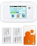 AT&T Mobile Hotspot ZTE Velocity 4G LTE MF923 | Portable WiFi Hotspot for Travel | Up to 150Mbps | Up to 10 Devices | GSM Unlocked | EVDO-LINK Bundle for - AT&T SIM Card (Need to Buy Own Data Plan)