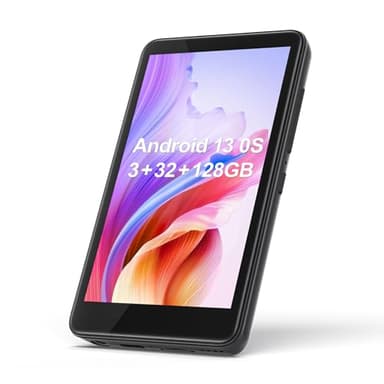 160GB MP3 Player with Bluetooth and WiFi, Diofox Music Player with Spotify,Pandora,Amazon Music,4" Touch Screen Android MP3 Player for Kids with Libby Spotify Kids (Black) (Black)