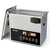 EIWEI 3L Ultrasonic Cleaner Dual-Frequency Professional Digital Stainless Steel Cleaning Machine with Heater Timer for Carburetor, Parts, Circuit Board, Glasses, Denture, Jewelry