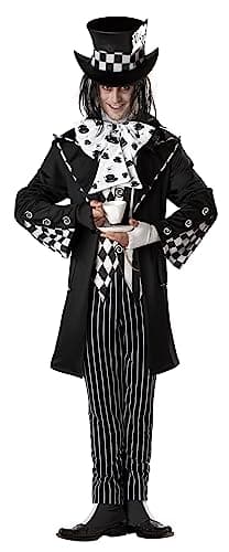 California Costumes Dark Mad Hatter Costume Large