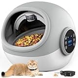 Lesotc RFID Automatic Cat Feeder, Microchip Pet Feeder, Auto Cat Feeder with Collar, Automatic Pet Feeder - Prevents Food Stealing, Perfect for Prescription Diets, Schedules Meals for Multiple Cats