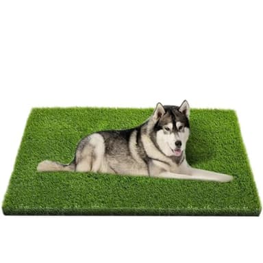 CooZero Artificial Grass, Professional Dog Grass Mat, Potty Training Rug and Replacement Turf Outdoor Rug Patio Lawn Decoration, Easy to Clean with Drainage Holes(47.3x31.5 inches)
