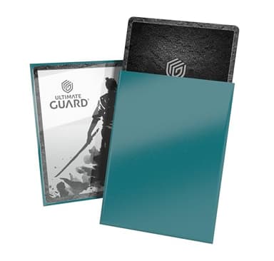 Ultimate Guard Katana Card Sleeves: 100 Standard Size TCG Sleeves, 66 x 91mm, Great Wave Back, Tournament Quality, No PVC & Acid-Free, High Clarity