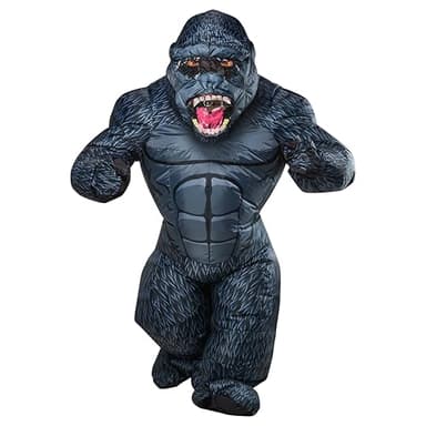 Rubies Gorilla Inflatable Costume for Adults, Unisex One Size