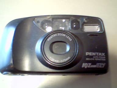 Pentax IQZoom EZY 35mm Point & Shoot Film Camera W/38-70mm AF Zoom Lens - Built-in Flash & Film Winder (Renewed)