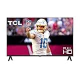 TCL 43-Inch Class S3 1080p LED Smart TV with Google TV (43S350G, 2023 Model), Google Assistant Built-in with Voice Remote, Compatible with Alexa, Streaming FHD Television,Black