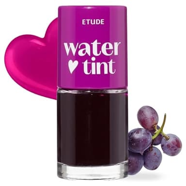 ETUDE Dear Darling Water Tint – Grape Ade | Korean Lip Stain & Lip Tint for Hydrated Pink Lips, Smudge-Proof Long-Lasting Lip & Cheek Makeup | K-Beauty Gift, Stocking Stuffers