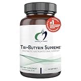 Designs for Health Tri-Butyrin Supreme - 3-in-1 Butyric Acid (Butyrate) Postbiotics for Gut Health & Gut Permeability Support - Tributyrin Supplement with Odor-Minimizing Innovation (60 Softgels)