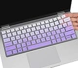 CaseBuy Keyboard Cover for Dell Latitude 7440 7430 7420 7410 14, Dell Latitude 3440 5440 5430 5431 5420, Dell Latitude 14 9420 9430, Dell Latitude 9510 9520 7520 15.6" Laptop -Ombre Purple