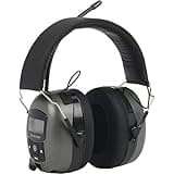 Safety Works 10121816 MP3/AM/FM Digital Radio Ear Muffs, Black