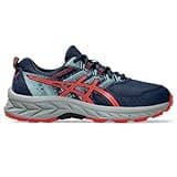 ASICS Kid's PRE Venture 9 Grade School Running Shoes, 5, Night Sky/RED Snapper